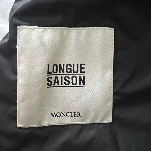 MONCLER Daurade Black Puffer Peplum Down Hooded Jacket Medium Size 2  AUTHENTIC - Picture 15 of 16